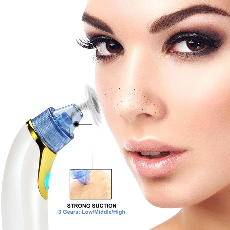 Blackhead Remover Skin Care Pore Vacuum Acne Pimple Removal Vacuum Suction Tool Facial Diamond Dermabrasion Machine Face Clean
Blackhead Remover Skin Care Pore Vacuum Acne Pimple Removal Vacuum Suction Tool Facial Diamond Dermabrasion Machine Face Clean