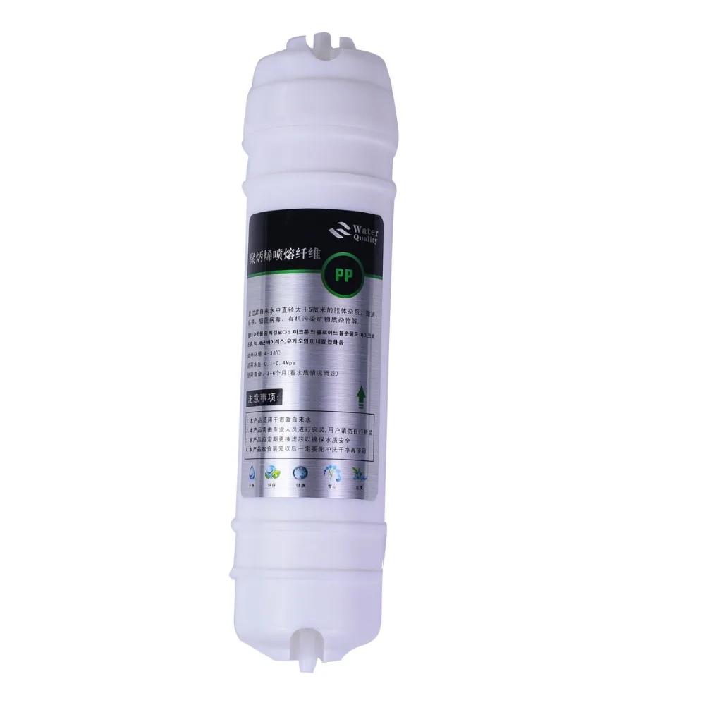 Polypropylene Sediment Water Filter Cartridge of household quick connect water purifier fast connect PP cotton filter element
Polypropylene Sediment Water Filter Cartridge of household quick connect water purifier fast connect PP cotton filter element