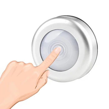 Wall Dimming Touch Light Night Lamp Cars Bedside Sticky Lights Cabinet Wardrobe Drawer Electrodeless Lamp Warm Light
Wall Dimming Touch Light Night Lamp Cars Bedside Sticky Lights Cabinet Wardrobe Drawer Electrodeless Lamp Warm Light