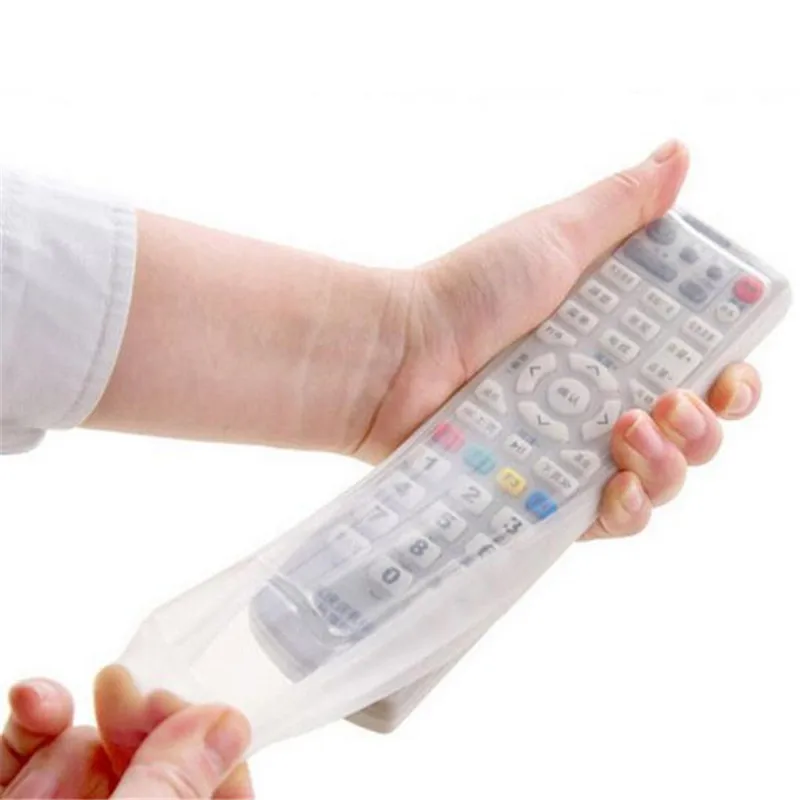Air Conditioning TV Remote Control Transparent Silicone Protective sleeve Dustproof Waterproof Cover Package Fitting Practical
Air Conditioning TV Remote Control Transparent Silicone Protective sleeve Dustproof Waterproof Cover Package Fitting Practical