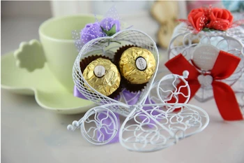 Free DHL/FEDEX 50pcs/lot WHITE wedding chocolate box , iron carriage baby shower sweet boxes , Candy box wedding favors
Free DHL/FEDEX 50pcs/lot WHITE wedding chocolate box , iron carriage baby shower sweet boxes , Candy box wedding favors