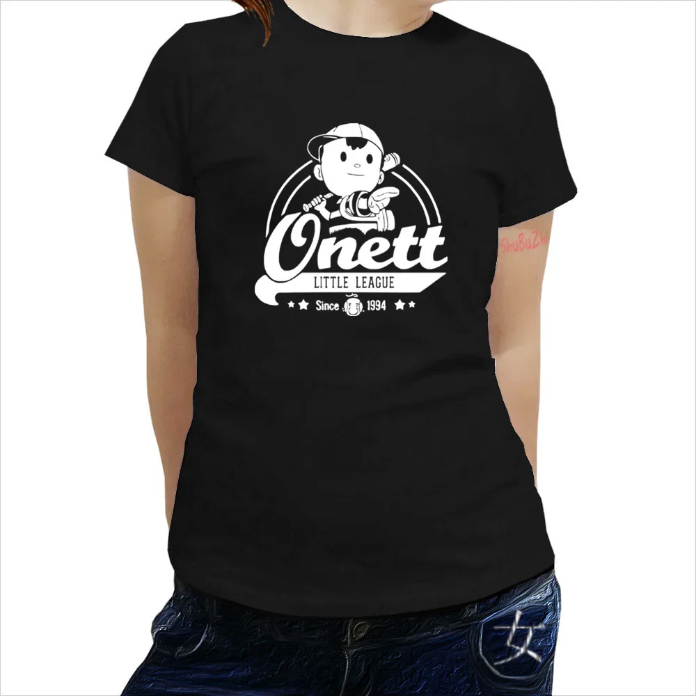 Nintendo Earthbound Ness T-Shirt Onett Little League LADY FIT Super Smash Bros summer brand tshirt women cotton tops
Nintendo Earthbound Ness T-Shirt Onett Little League LADY FIT Super Smash Bros summer brand tshirt women cotton tops