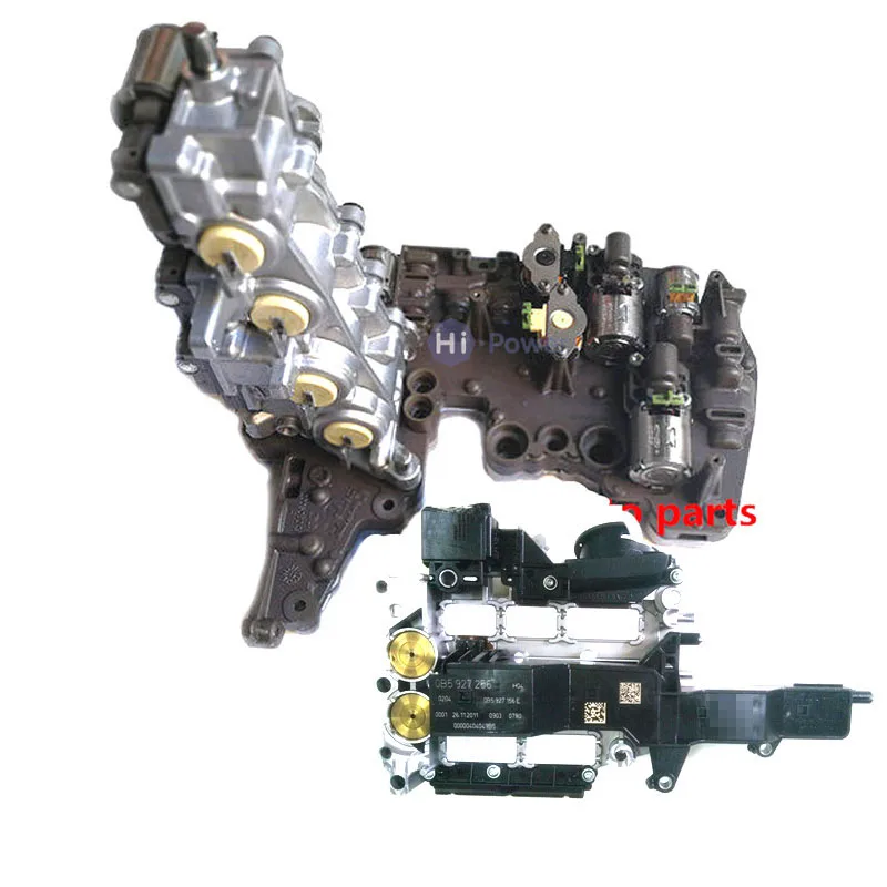 OEM DQ500 DL501 0B5 7Speed Auto Transmission Shift Solenoid body & TCM conductor plate + internal wire harness Refurbished
OEM DQ500 DL501 0B5 7Speed Auto Transmission Shift Solenoid body & TCM conductor plate + internal wire harness Refurbished