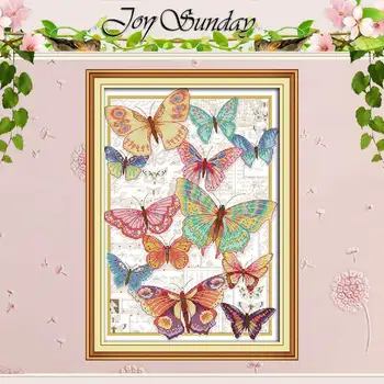 Butterflies fly freely counted Cross Stitch 11CT 14CT Cross Stitch Set Wholesale DIY Cross-stitch Kit Embroidery Needlework
Butterflies fly freely counted Cross Stitch 11CT 14CT Cross Stitch Set Wholesale DIY Cross-stitch Kit Embroidery Needlework