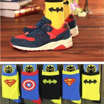 Avengers Marvel cartoon socks Spider-Man Captain America Batman Superman cosplay fashion socks novelty funny casual unisex socks
Avengers Marvel cartoon socks Spider-Man Captain America Batman Superman cosplay fashion socks novelty funny casual unisex socks