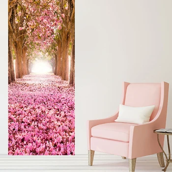 Living Room Wedding House Romantic Cherry Blossom Avenue 3D Door Sticker PVC Self-Adhesive Waterproof Home Decals Vinyl 3D Mural
Living Room Wedding House Romantic Cherry Blossom Avenue 3D Door Sticker PVC Self-Adhesive Waterproof Home Decals Vinyl 3D Mural