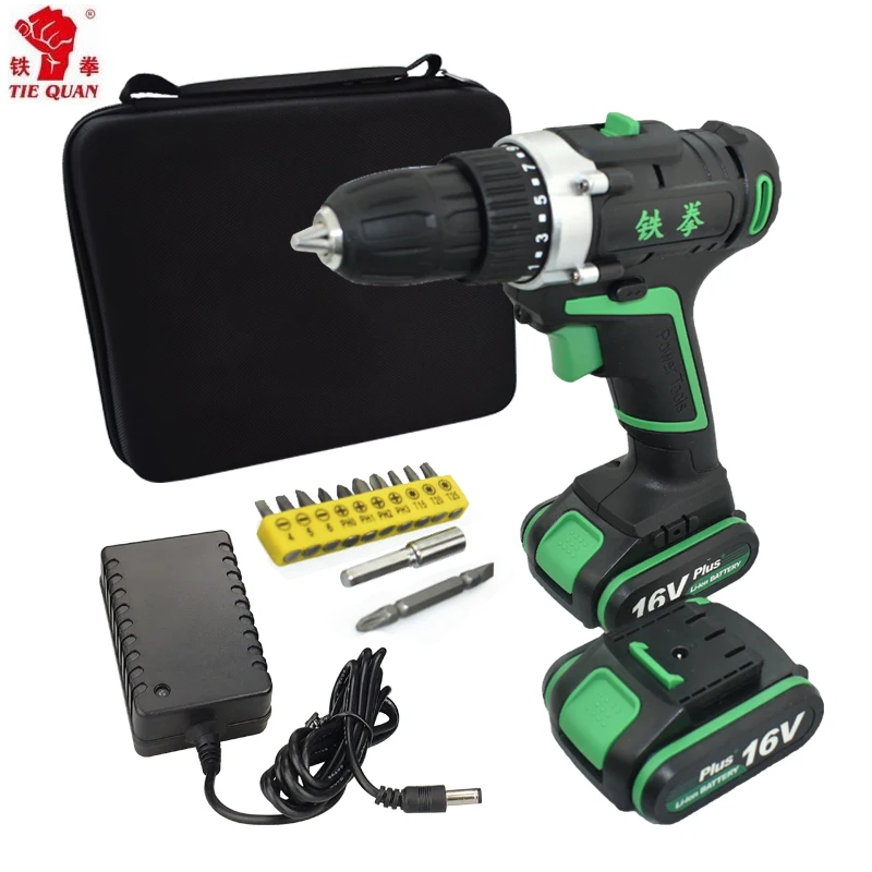 16V Power Tools Electric Screwdriver Drill Cordless Drill Mini Erill Electric Erilling Battery Screwdriver Mini Woven Bag Bit
16V Power Tools Electric Screwdriver Drill Cordless Drill Mini Erill Electric Erilling Battery Screwdriver Mini Woven Bag Bit