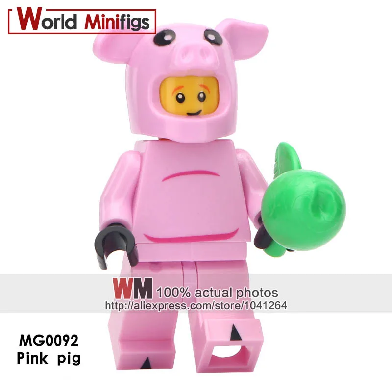 Single Pink Pigs Uomo Banana Buttercup Blossom Bubble Sausage Man Cartoon Building Blocks Gifts Toys Kids
Single Pink Pigs Uomo Banana Buttercup Blossom Bubble Sausage Man Cartoon Building Blocks Gifts Toys Kids