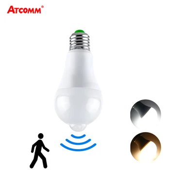 1200 Lumen 12W 18W E27 B22 Ampoule LED Light Bulb With PIR Motion Sensor AC 85-265V Smart Auto Lamp For Garage Porch Stairs
1200 Lumen 12W 18W E27 B22 Ampoule LED Light Bulb With PIR Motion Sensor AC 85-265V Smart Auto Lamp For Garage Porch Stairs