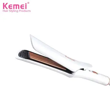 Electric Hair Straightener Professional Steamer Hot Brush Ceramic Curling Hair Salon Styling Flat Hair Iron With EU Plug
Electric Hair Straightener Professional Steamer Hot Brush Ceramic Curling Hair Salon Styling Flat Hair Iron With EU Plug