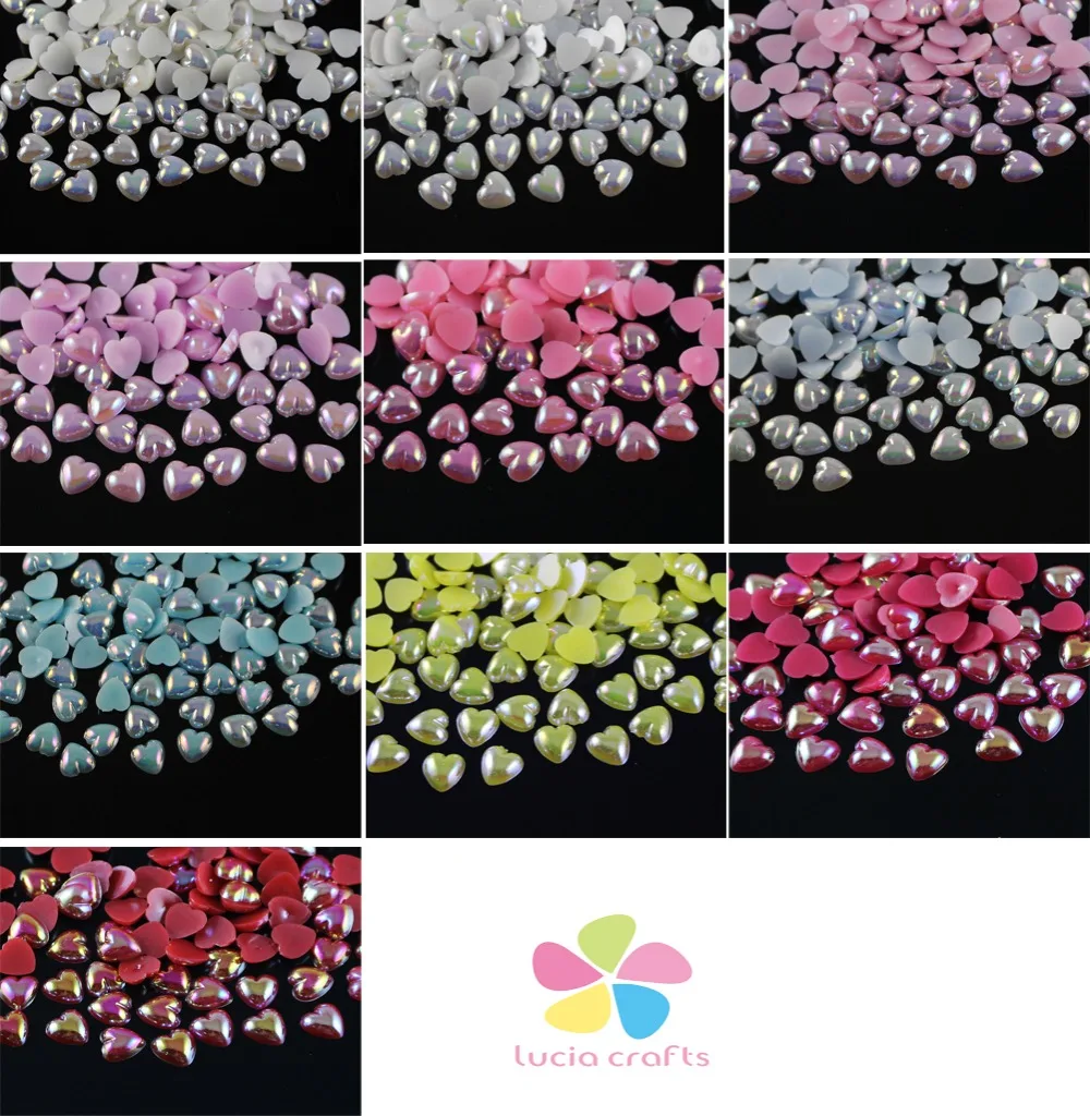 SALE! 72pcs 8*8mm Multi color options AB White Heart Shape Imitation Pearls Gems for Scrapbooking Decoration Art Craft F0201
SALE! 72pcs 8*8mm Multi color options AB White Heart Shape Imitation Pearls Gems for Scrapbooking Decoration Art Craft F0201