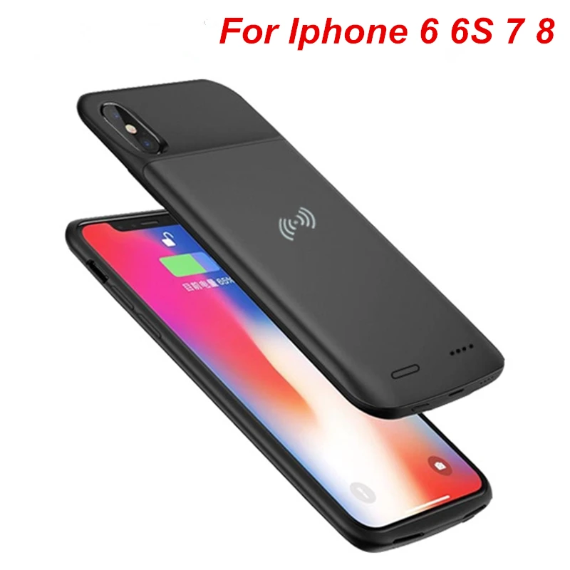For iphone 7 Battery Case 2650 Mah Wireless Charging Smart Cover Power Bank For iphone 6 6s 7 8 Battery Case
For iphone 7 Battery Case 2650 Mah Wireless Charging Smart Cover Power Bank For iphone 6 6s 7 8 Battery Case