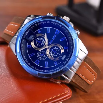 2018 Fashion Luxury Brand Men Watches Reloj Hombre Business Leather Quartz Watch Military Quartz Watch gift Relogio Masculino
2018 Fashion Luxury Brand Men Watches Reloj Hombre Business Leather Quartz Watch Military Quartz Watch gift Relogio Masculino