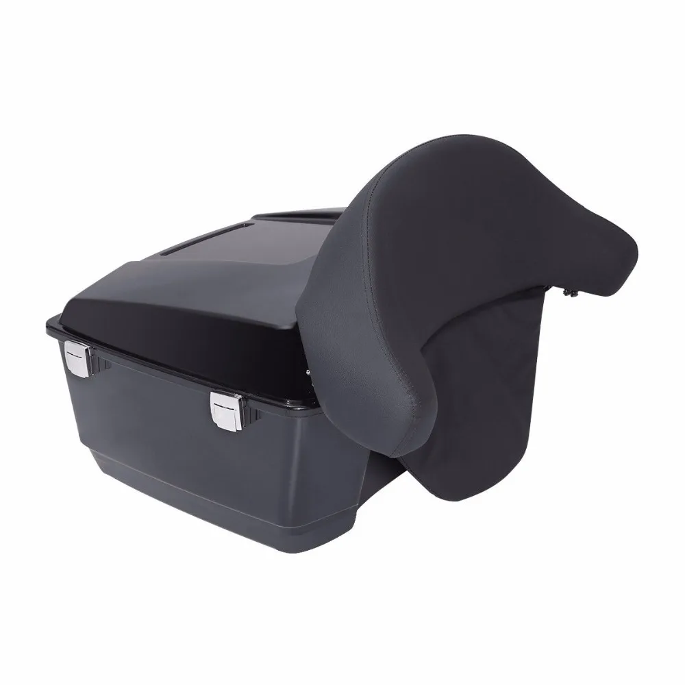 Motorcycle 13.1" Tour Pak Pack Trunk with Backrest For Harley Touring Road King Electra Glide Road Glide Street Glide 1997-2013
Motorcycle 13.1" Tour Pak Pack Trunk with Backrest For Harley Touring Road King Electra Glide Road Glide Street Glide 1997-2013
