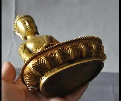 Antique bronze Pure Copper Brass Home 6" tibet buddhism brass lotus healing Medicine Buddha sakyamuni Shakyamuni statue
Antique bronze Pure Copper Brass Home 6" tibet buddhism brass lotus healing Medicine Buddha sakyamuni Shakyamuni statue