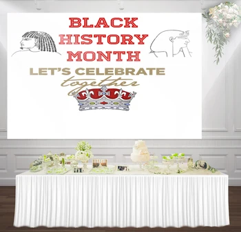HUAYI Black history month let's celebrate together party event decorations Photography backdrop photo booth background sm-167
HUAYI Black history month let's celebrate together party event decorations Photography backdrop photo booth background sm-167
