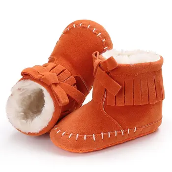2018 Baby Winter Booties First Walker Kids Shoes Bow knot Baby Boots Newborn Cotton Toddler New Fashion Warm Snow Shoes
2018 Baby Winter Booties First Walker Kids Shoes Bow knot Baby Boots Newborn Cotton Toddler New Fashion Warm Snow Shoes