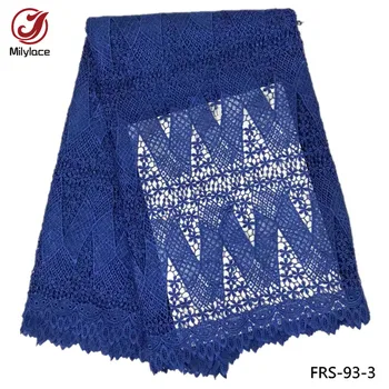 Solid color guipure lace fabric hot selling embroidery lace fabric nigerian guipure lace fabric for garment FRS-93
Solid color guipure lace fabric hot selling embroidery lace fabric nigerian guipure lace fabric for garment FRS-93