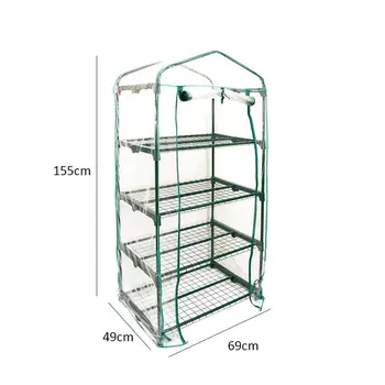 Mini indoor Balcony Garden Growhouse Green House Shed Storage PVC Cover Plastic(No iron frame)
Mini indoor Balcony Garden Growhouse Green House Shed Storage PVC Cover Plastic(No iron frame)