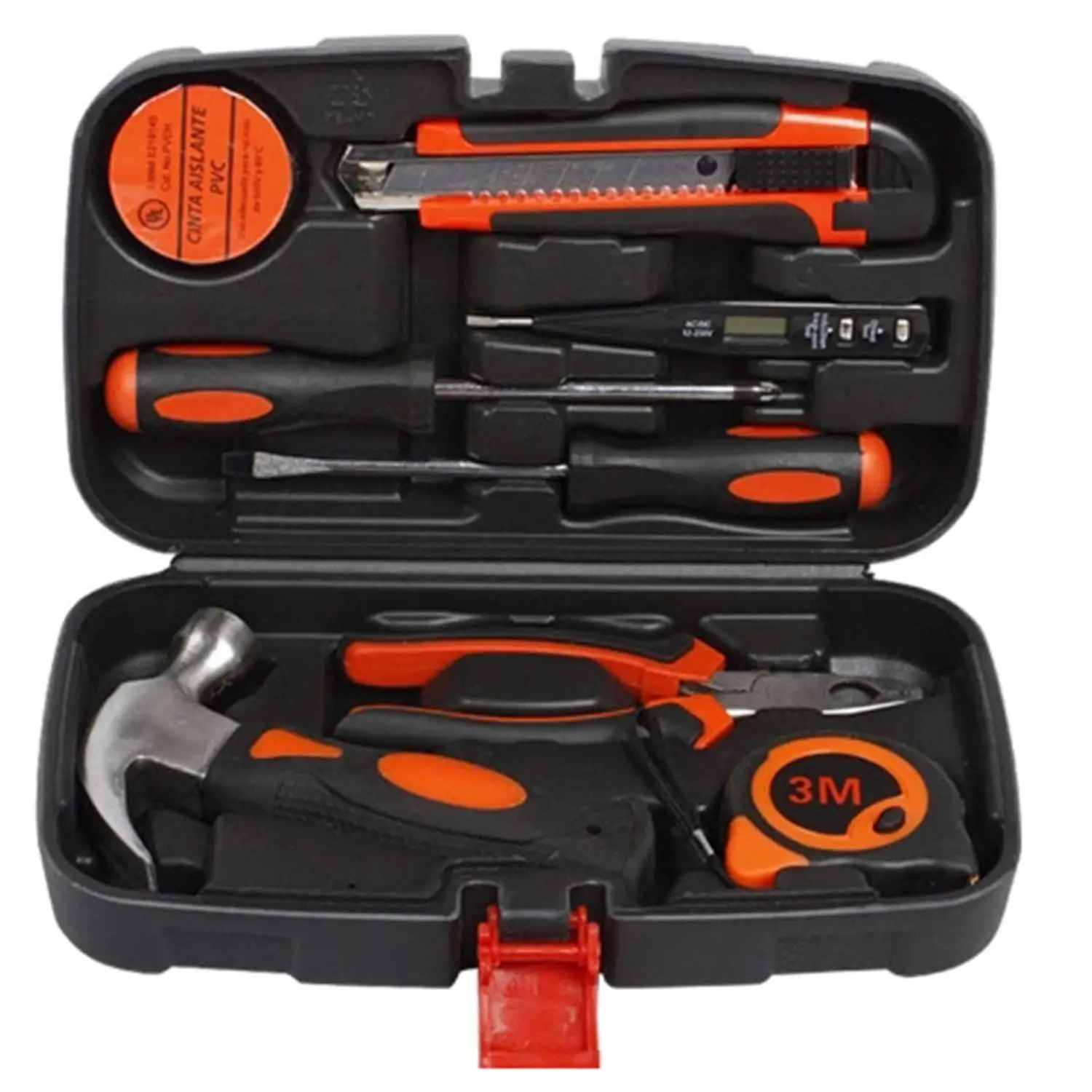 CY00131 9-piece Household Combination Kit Gift Set Hardware Toolbox Wide Application Hand Tool Set General Household Kit
CY00131 9-piece Household Combination Kit Gift Set Hardware Toolbox Wide Application Hand Tool Set General Household Kit