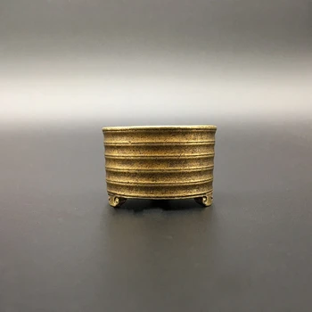 Collection Chinese Brass Carved Round Shape Incense Burner Censer Exquisite Small Statues
Collection Chinese Brass Carved Round Shape Incense Burner Censer Exquisite Small Statues
