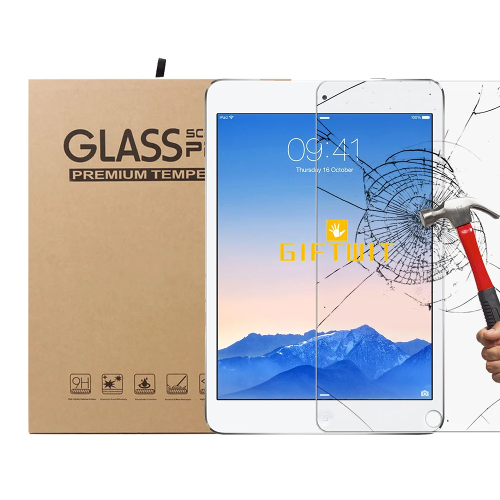 For iPad Mini 2 3 4 Air Air2 Pro 9.7 ,9H Premium Explosion-proof Clear Tempered Glass Front Screen Protector Film
For iPad Mini 2 3 4 Air Air2 Pro 9.7 ,9H Premium Explosion-proof Clear Tempered Glass Front Screen Protector Film