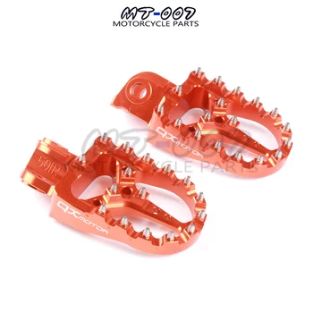 CNC orange Billet MX Foot Pegs Rests Pedals Footpegs For SX SX-F EXC EXC-F Motorcycle Parts QXMOTOR Logo Free shipping
CNC orange Billet MX Foot Pegs Rests Pedals Footpegs For SX SX-F EXC EXC-F Motorcycle Parts QXMOTOR Logo Free shipping