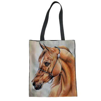 THIKIN Beauty Female Canvas Tote Cool Animal Horse Printing 3D Custom for Leisure Travel New Fashion Large Capacity Bags Ladies
THIKIN Beauty Female Canvas Tote Cool Animal Horse Printing 3D Custom for Leisure Travel New Fashion Large Capacity Bags Ladies
