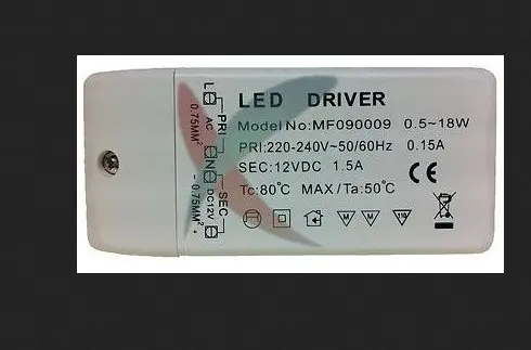 wholesale drop shopping 30PCS/lot Constant voltage LED Driver Transformer Power Supply DC 12V 1.5A 0.5w-18W Promotion
wholesale drop shopping 30PCS/lot Constant voltage LED Driver Transformer Power Supply DC 12V 1.5A 0.5w-18W Promotion