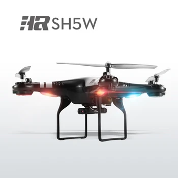 

SH5W RC Drone 2.0MP Camera WiFi FPV 2.4G 4CH 6-Axis Gyro RC Quadcopter RTF Headless Mode 3D Eversion 120 M Distance With Light
