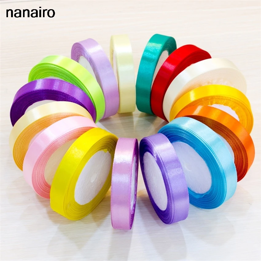 Cheap 10mm 22m/25yards Wedding Silk Satin Ribbon Party Decoration DIY ScrapbookinG Birthday Gift Supplies Apparel Sewing Fabric
Cheap 10mm 22m/25yards Wedding Silk Satin Ribbon Party Decoration DIY ScrapbookinG Birthday Gift Supplies Apparel Sewing Fabric