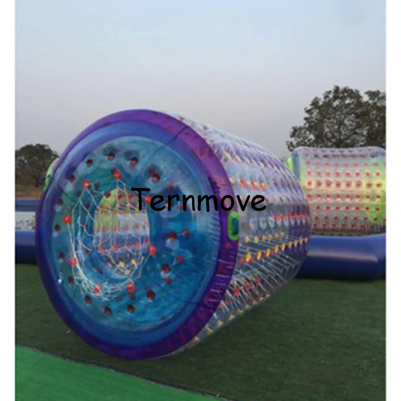 PVC Walk On Water Roller,Air Tight PVC Inflatable rollers,0.8mm pvc China Factory Cheap funny water rollers,Water Paly Equipment1