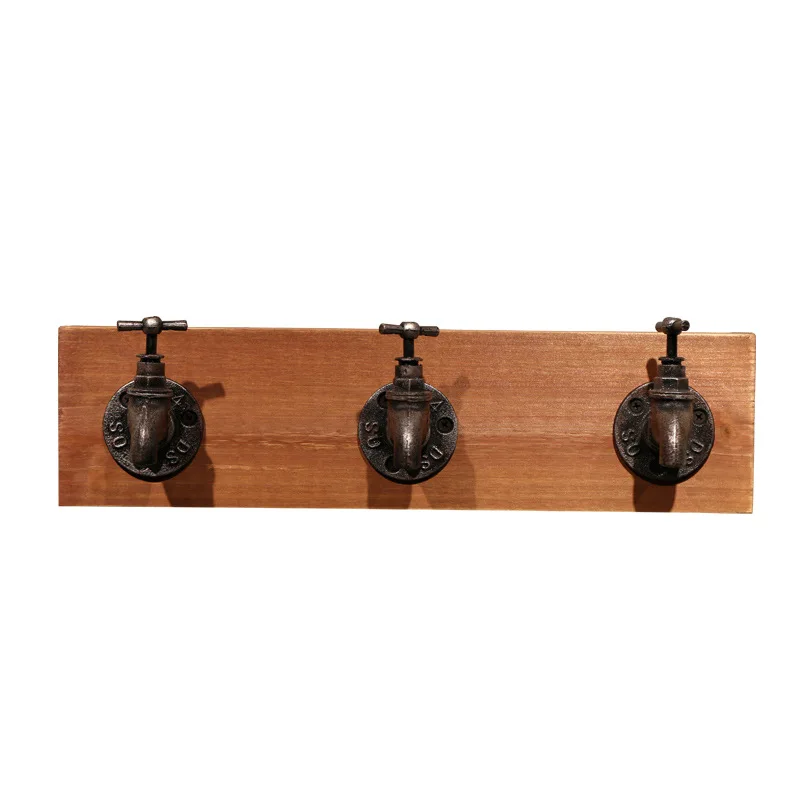 Retro Faucet Iron Wall Hook Hanger Creative Wood Crafts Decorative Hooks Multifunction Home Storage Organization Wall Decoration
Retro Faucet Iron Wall Hook Hanger Creative Wood Crafts Decorative Hooks Multifunction Home Storage Organization Wall Decoration