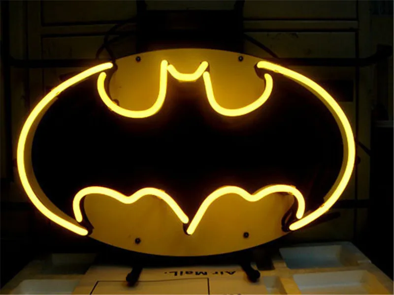 NEON SIGN For BATMAN COMIC HERO Signboard REAL GLASS BEER BAR PUB display Restaurant christmas Light Signs 17*14
NEON SIGN For BATMAN COMIC HERO Signboard REAL GLASS BEER BAR PUB display Restaurant christmas Light Signs 17*14