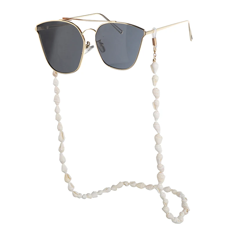 Fashion Personality Eyeglasses Chains Women Match With All Kinds Of Frames Female Small White Conch Glasses nti-skidding Chains
Fashion Personality Eyeglasses Chains Women Match With All Kinds Of Frames Female Small White Conch Glasses nti-skidding Chains