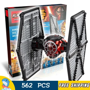 548pcs New Space Wars First Order Special Forces TIE fighter 10465 Model Machine Building Blocks Toy Compatible With LagoING
548pcs New Space Wars First Order Special Forces TIE fighter 10465 Model Machine Building Blocks Toy Compatible With LagoING