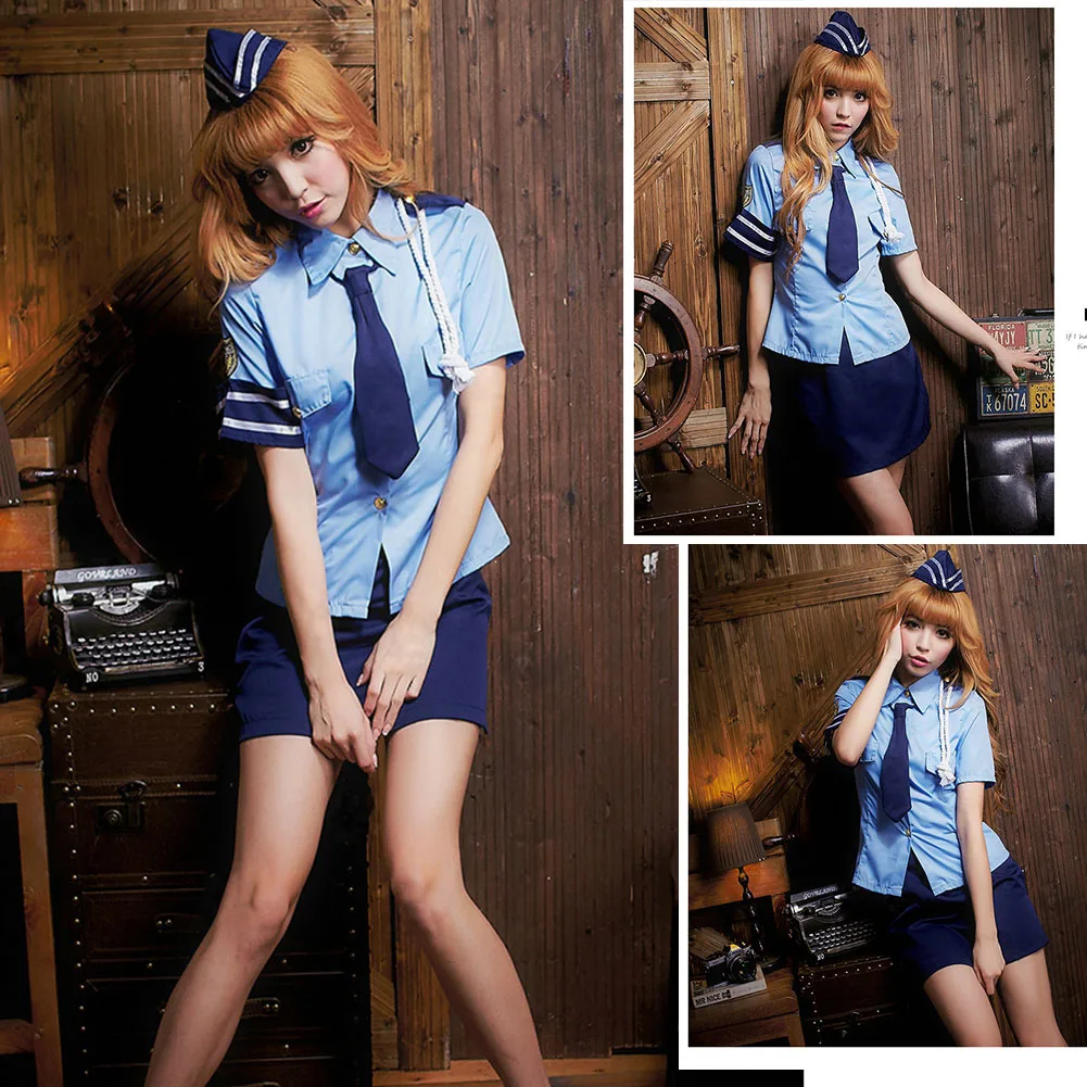 Hot Sexy Blue Police Costumes Adult Women Halloween Carnival Cosplay Cop Police Jumper Dress Set Uniform Big Size XXXL
Hot Sexy Blue Police Costumes Adult Women Halloween Carnival Cosplay Cop Police Jumper Dress Set Uniform Big Size XXXL