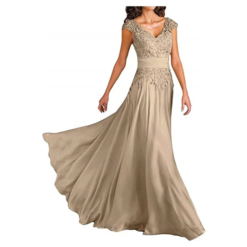 Vestido De Madrinha 2019 Lace Appliques Long Mother of The Bride Dresses Elegant Cap Sleeve Backless Evening Prom Dress
Vestido De Madrinha 2019 Lace Appliques Long Mother of The Bride Dresses Elegant Cap Sleeve Backless Evening Prom Dress
