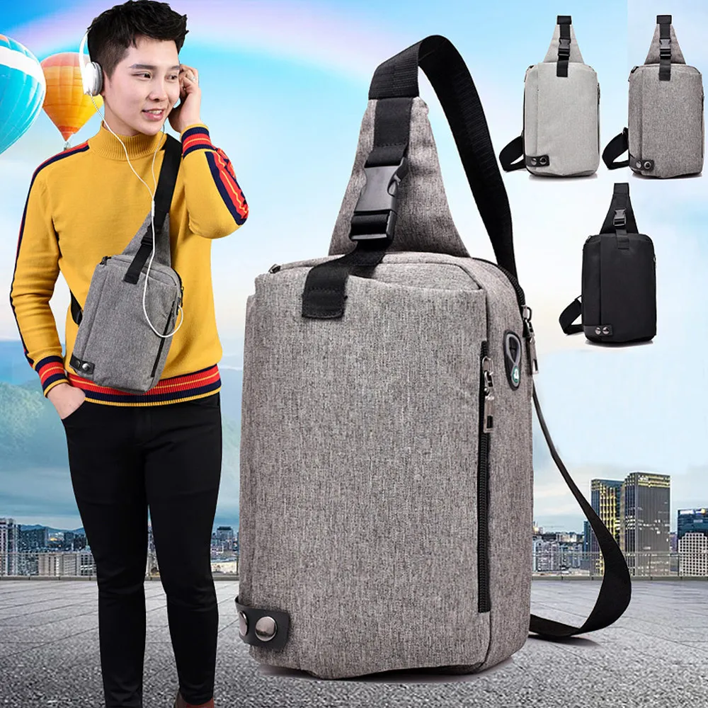 2019 Hot Sell Super Fashion Men's Crossbody Bag Multifunction Casual Chest Versatile Bag
2019 Hot Sell Super Fashion Men's Crossbody Bag Multifunction Casual Chest Versatile Bag