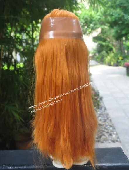scalp with hair for dark skin doll, only scalp, no bangs, dark skin, ginger straight hair
scalp with hair for dark skin doll, only scalp, no bangs, dark skin, ginger straight hair