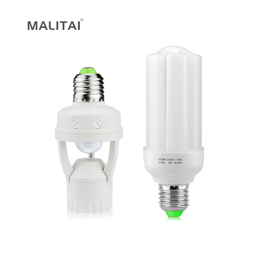 E27 5W 10W 15W 20W 30W DIY PIR Motion Sensor light LED Corn lamp Bulb 110V 220V Smart Movement Activate Induction Switch Holder
E27 5W 10W 15W 20W 30W DIY PIR Motion Sensor light LED Corn lamp Bulb 110V 220V Smart Movement Activate Induction Switch Holder