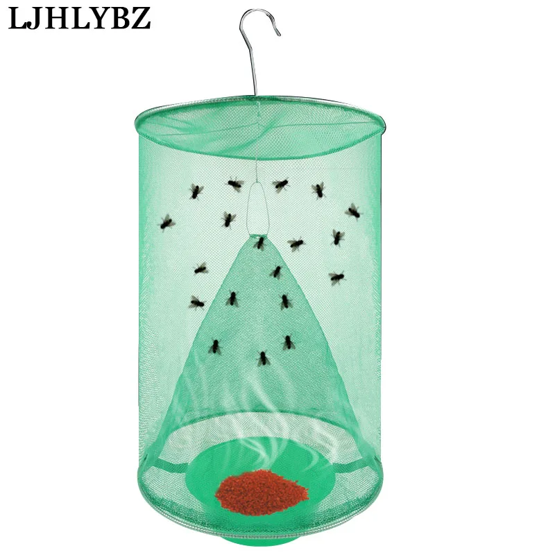1 Pcs Reusable Hanging Flytrap Fly Fly Catcher Killer Zapper Control Pest Trap Net Cage Garden Home Yard Supplies Fruit Fly Trap
1 Pcs Reusable Hanging Flytrap Fly Fly Catcher Killer Zapper Control Pest Trap Net Cage Garden Home Yard Supplies Fruit Fly Trap