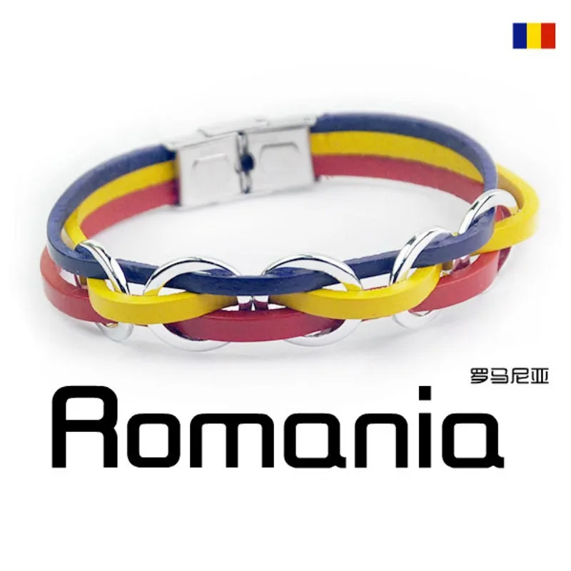 20mm Sport Romania Handmade Ethnic Tribal Genuine Leather Surfer Bracelet Stainless Steel Bangles for Men Women Jewelry Gifts
20mm Sport Romania Handmade Ethnic Tribal Genuine Leather Surfer Bracelet Stainless Steel Bangles for Men Women Jewelry Gifts