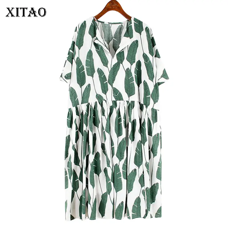 XITAO Vintage Pleated Waist Midi Dress Women Korea Fashion V Neck Print Pattern Wild Joker Patchwork 2019 Summer Elegant WBB4508
XITAO Vintage Pleated Waist Midi Dress Women Korea Fashion V Neck Print Pattern Wild Joker Patchwork 2019 Summer Elegant WBB4508