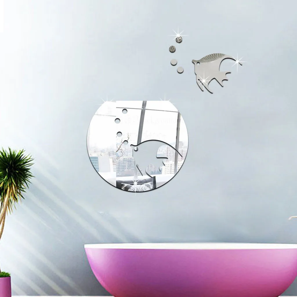 Acrylic 3D Cute Fish Combination Mirror Effect Wall Sticker Decal Home Decor Living Room Bedroom TV Wall Home Decals Decor
Acrylic 3D Cute Fish Combination Mirror Effect Wall Sticker Decal Home Decor Living Room Bedroom TV Wall Home Decals Decor
