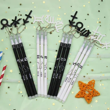 New Black and White Twelve Constellation Pendant Magic Erasable Erasable Gel Pen Creative Student Stationery Gift Pen
New Black and White Twelve Constellation Pendant Magic Erasable Erasable Gel Pen Creative Student Stationery Gift Pen