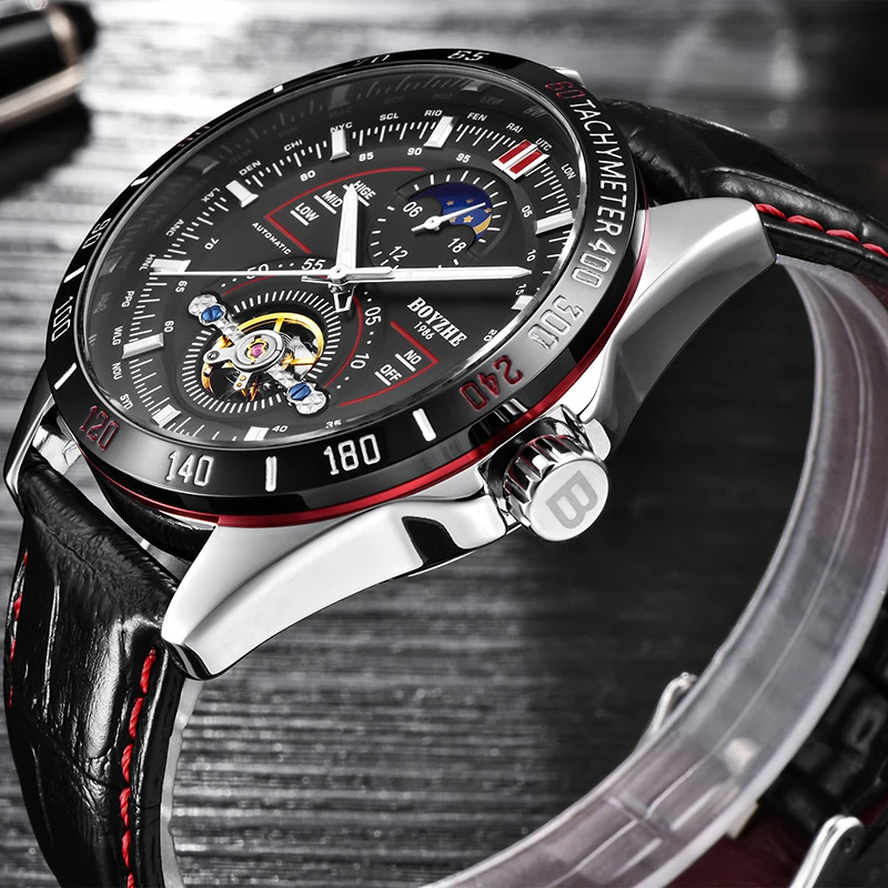 BOYZHE 2019 New Men Automatic Mechanical Watch Mens Sports Luxury Waterproof Luminous Tourbillon Watches Male Relogio Masculino
BOYZHE 2019 New Men Automatic Mechanical Watch Mens Sports Luxury Waterproof Luminous Tourbillon Watches Male Relogio Masculino