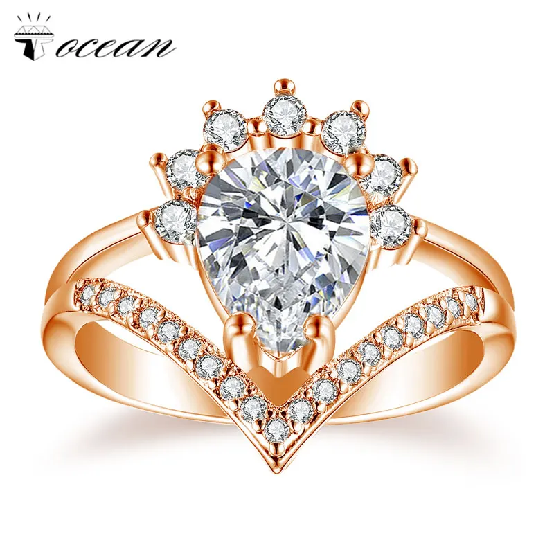 Tocean Rose Gold Color Crown Cubic Wedding Rings for Women Oval Cute AAA Zircon Engagement Femme Bijoux Bague Size 5-12 W006
Tocean Rose Gold Color Crown Cubic Wedding Rings for Women Oval Cute AAA Zircon Engagement Femme Bijoux Bague Size 5-12 W006