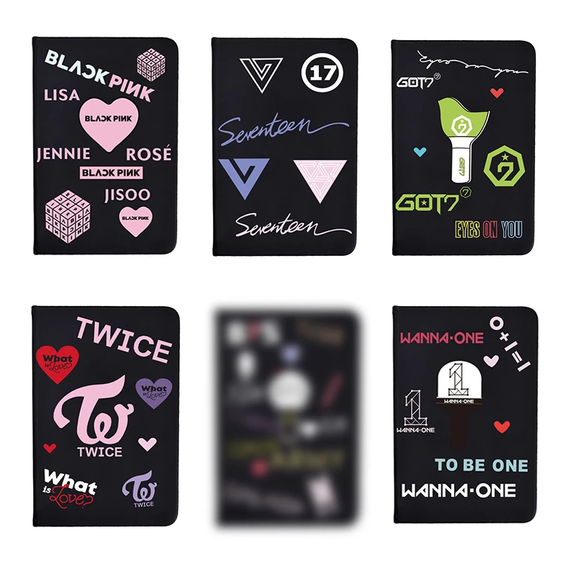 KPOP Cartoon Print BLACKPINK GOT7 TWICE SEVENTEEN WANNA ONE PU Cute Notebooks Soft Black Matte Writing Pad Fans Gifts Drop Ship
KPOP Cartoon Print BLACKPINK GOT7 TWICE SEVENTEEN WANNA ONE PU Cute Notebooks Soft Black Matte Writing Pad Fans Gifts Drop Ship