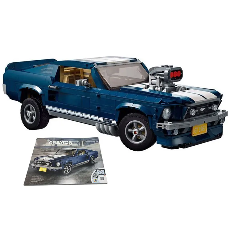 Fording Mustang 1967 GT500 Forded 10265 Creator Expert Model Building Blocks 1684 Piece Bricks Toys For Children
Fording Mustang 1967 GT500 Forded 10265 Creator Expert Model Building Blocks 1684 Piece Bricks Toys For Children